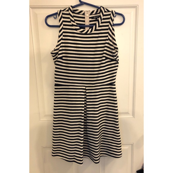 Madewell Black and white striped dress Small - Picture 3 of 6